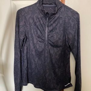 Women’s Eddie bauer quarter zip work out top-M